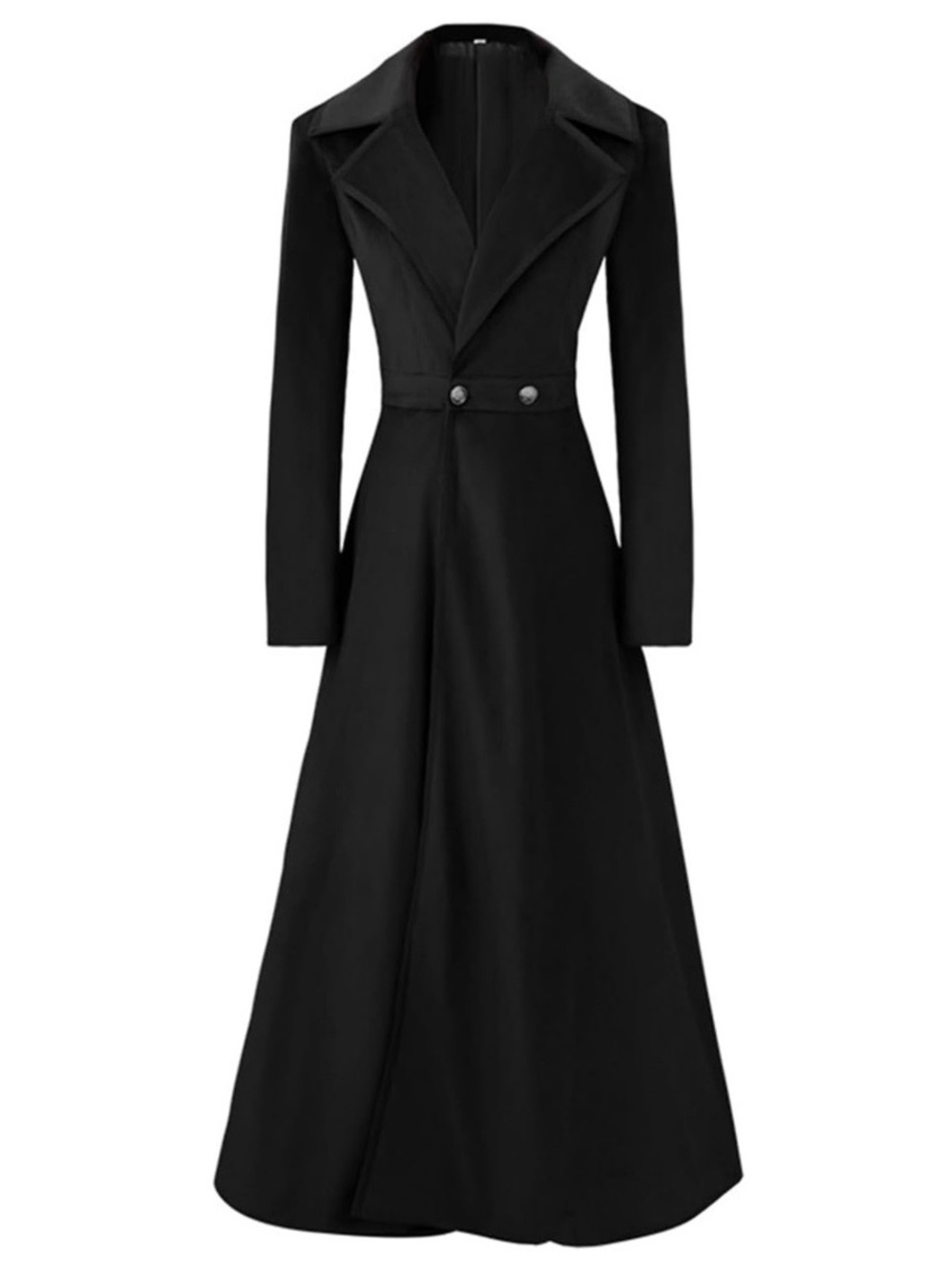 Gothic Long Black coat